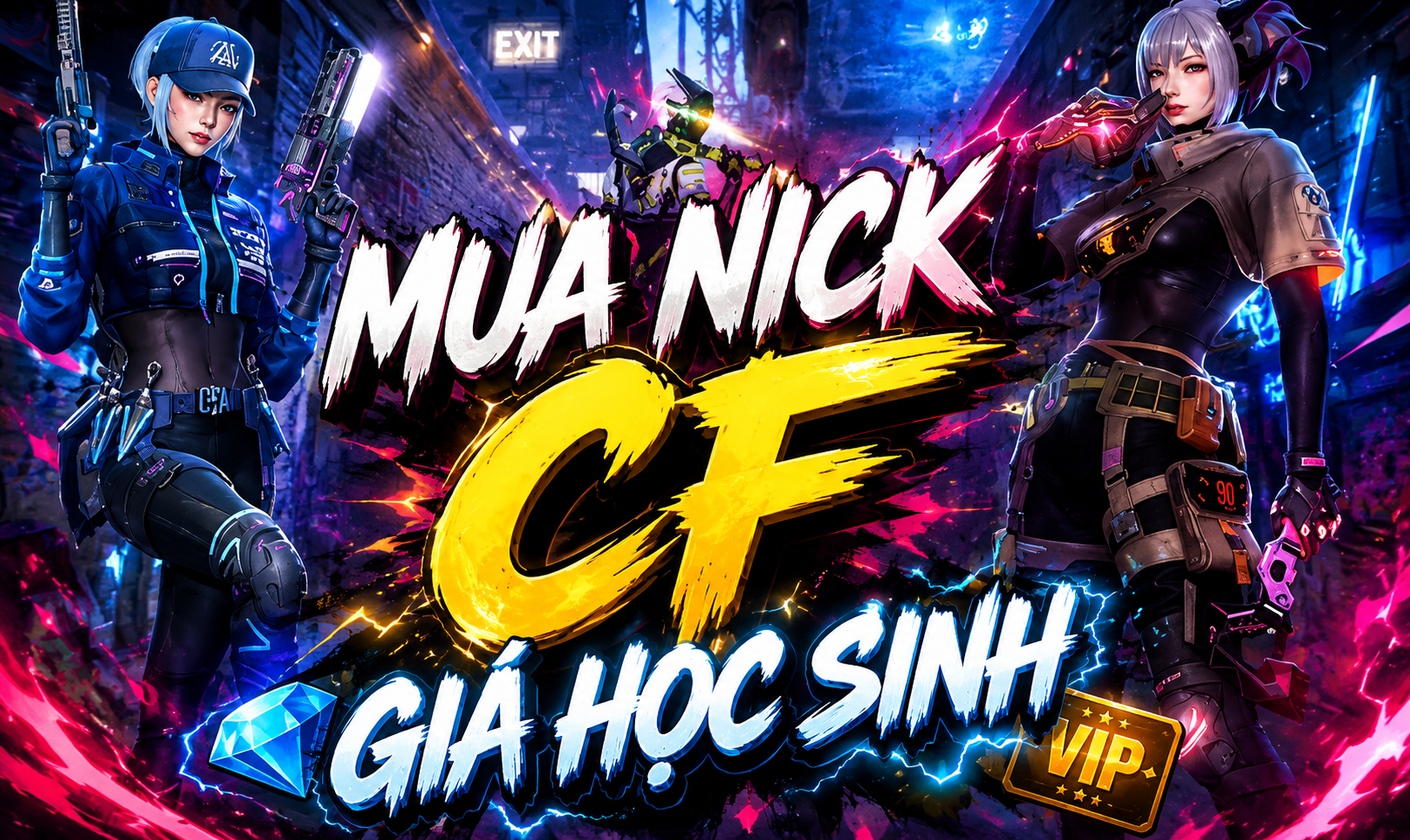 Nick CF Giá Học Sinh Dưới 200K